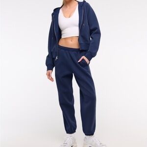 Abercrombie Navy Blue Sweat Set